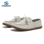 HOBIBEAR Unisex Lai Varvas Mokassiinid Paljajalu Null Tilgaga Kingad Naistele ja Meestele Paul Minimalistlikud Vabaaja K&otilde;nnikingad Libisemiskindel Mugav Painduva Talla 37 gray
