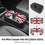 Keskjuhtimispuldiga hoiukarp BMW Mini Cooper F65 F66 2024 2025 Keskse k&auml;etoe hoiukarp Autotarvikud for f65 gray