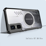 Jahutus&uuml;mbris Sobib Transsion infinix GT 30 20 10 Pro mobiiltelefonile, akr&uuml;&uuml;list k&otilde;rge l&auml;bipaistvusega kaitse&uuml;mbris infinix Note 30i must