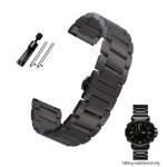 Casio PRW-6600Y PRW-6600 PRG-600 PRG-650 PRG-600YB-3 Matkamise Spordisarja jaoks Roostevabast terasest rihm Kiirvabastusega 24mm 24mm must