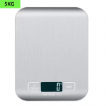 Digitaalne k&ouml;&ouml;gikaal LED-ekraan 5kg/1g roostevabast terasest paneel Elektroonilised kaalud Kodu Ehted Toit Suupisted Kaalumine K&uuml;psetust&ouml;&ouml;riistad