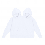 Kreatiivne paaririided kahele Inimene Jumpsuit Lahtine Kapuutsiga Dressipluus One Size valge
