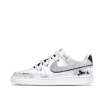 Nike Court Vision 1 Mechanical Magic, Ink Wash Shadow, Chinese Style Low top Skateboard Shoes Unisex Gray White DH3158-101(Team83-) 35.5 white