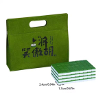 30 MM Hiina Mahjongi m&auml;ngukomplekt 144 plaadi, t&auml;ringute ja hoiukarbiga t&auml;iskasvanutele, s&otilde;pradele, perele, peole, lauam&auml;nguks, v&auml;litingimustesse, reisimiseks roosa
