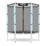 V&auml;litrampoliini v&otilde;rk 140cm 4,5 jalga Neo-Sport