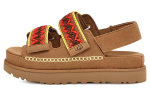 UGG Goldenstar Heritage Braid Kangast Moodne Sandaal Naiste Kastanipruun 1139892-CHE 36