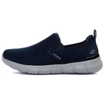 Skechers Del Retto Mesh Mugavad P&otilde;rutust Summutavad Vastupidavad Hingavad Kerged Madalad Vabaaja Jalan&otilde;ud Meeste tossud Hele-Must 210401-NVY 44 black