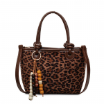 Moodne leopardimustriga &otilde;lakott Crossbody k&auml;ekott Matt &uuml;hekordse rihmaga k&auml;ekott Mitmek&uuml;lgne disain noortele