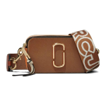 Marc Jacobs Snapshot Metallik Nahast &Otilde;lakott Risti Keha Kott Naiste kotid Pruun 2S3HCR500H03213 Basic Set (Bag+Dust Bag) brown