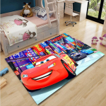 Autod McQueen Kiirtee Matt Tee Vaip Vaip elutuppa, Autovaip, P&otilde;randavaip, Laste toa vaip, Beebitoa vaip, M&auml;nguvaip 40x60cm (16x24in)