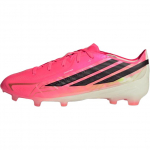 adidas F50 Hyperfast Elite FG V&auml;ikelaste P&auml;ikeseturbiin Laste Tugevkattega Jalgpallisaapad Roosa P&auml;ikeseturbiin S&uuml;damik-must IH4451 31