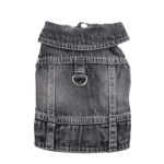 Lemmikloomad Koerad Teksad Mantel Jope j&auml;relveetav Denim Vest Kass Kutsikas Kevad/S&uuml;gisriided R&otilde;ivad (Black,S) must