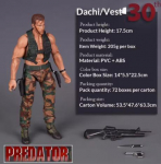 2026 Uus NECA Predator džunglist v&auml;ljat&otilde;mbamine Dutch Schwarzenegger 30. aastap&auml;ev PVC tegevuskuju kogutav mudelm&auml;nguasi kingitus