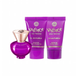 Versace N. Sunset Dream Song Parf&uuml;&uuml;mi Proovikomplekt EDP Parf&uuml;&uuml;m + + Puuviljane L&otilde;hn 29614359-Parf&uuml;&uuml;m 5ml + kehakreem 25ml + du&scaron;igeel 25ml pruun