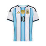 adidas Lapsed Argentina Messi 2026 Maailmameistriv&otilde;istluste Kodus&auml;rk Valge Sinine 176
