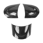3 tk/komplekt Auto rooliratta kaunistus S&uuml;sinikkiust v&auml;limus Sisekate kleebis Mini Cooper R54 R56 Clubman R55 Crossover R60 ulqch44 jaoks gray