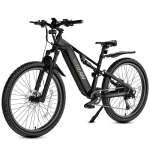 Elektriline jalgratas Maastikuratas Vitilan M5 27,5 Rehv 500W Mootor T&auml;ielikult amorditud T&auml;iskasvanute elektriline jalgratas 48V 15Ah Kahekordsed H&uuml;draulilised Pidurid Maksimaalne Koormus 150Kg must