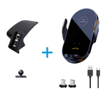 Toyota RAV4 RAV 4 2013 2014 2015 2016-2019 Autotelefoni hoidik Traadita laadimisega telefoni hoidik Spetsiaalne fikseeritud aluse tarvikud holder with charging