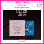 JISOO CLICK VIN&Uuml;&Uuml;L Versioon. Ametlik K-POP LP 001 JISOO CLICK VINYL Ver. Official K-POP LP gray