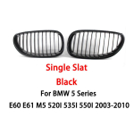 E60 E61 L&auml;ikiv Must Esiv&otilde;re BMW 5. seeriale E60 ZX35 E61 M5 520I 535I 550I 2003-2010 Sedaanauto Esik&uuml;lje neerukujuline iluv&otilde;re