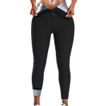 Saun Higip&uuml;ksid Naised Body Shaper Termop&uuml;ksid Salendavad p&uuml;ksid Treening Retuusid K&otilde;hukontroll Kompressioon Vormisriided S/M must/h&otilde;be