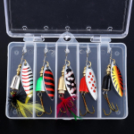 Kalas&ouml;&ouml;tade komplekt 5tk Box Jigings Spinner P&uuml;&uuml;gilandid Bass CrankBait Crank Bait Tackle 5pcs