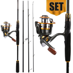 &Otilde;ngeritva rullide kombineeritud komplekt - kaasaskantav sisset&otilde;mmatav kalakepi keerutamisrulli komplekt kalastustarbed Pesca 2.1M Rod With DK1000 Reel valge