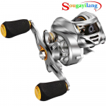 Baitcast Reels 6 .3 :1 Gear madala profiiliga s&uuml;sinikkiust t&otilde;mbe 11 +1 laagriga kahe magnetpiduriga rull Left Hand