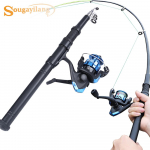 &Otilde;ngeritva ja p&uuml;&uuml;girulli kombod teleskoop&otilde;ngede kerged &otilde;ngerulli kalastustarbed set