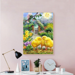 Tibu teemanttikandid t&auml;isekraaniga DIY 5D teemantmaal Maalilised pildid kividest 20X30CM