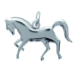 Les Tr&eacute;sors De Lily [C5492] &ndash; h&otilde;bedane ripats 'Galloping Horse' &ndash; 15x25 mm h&otilde;be