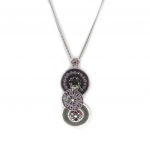 Les Tr&eacute;sors De Lily [C7678] - Collier Cr&eacute;ateur 'Byzance' Violet lilla