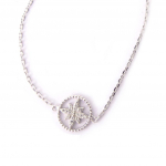 Les Tr&eacute;sors De Lily [K3866] &ndash; valge  Goddess  h&otilde;bedane k&auml;ev&otilde;ru valge