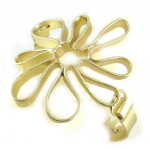 Dolce Vita [L2437] &ndash; Kuldne Flora disainerk&auml;ev&otilde;ru kuld