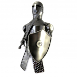 Les Tr&eacute;sors De Lily [M3802] - pudelihoidja  Metallist skulptuuri  ratsu - 27x13 cm hall