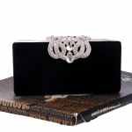&Otilde;htukott Naiste mood Crown banketikott Kleit &Otilde;htune sidur 16cm*4cm*8cm must