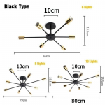 08.06.10 Pea vanaaegsed t&ouml;&ouml;stuslikud Edisoni LED-valgustid ait, metallist s&uuml;vistatavad laevalgustid kodukaunistuse valgustuslamp 6 head