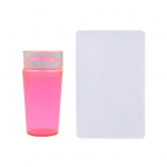 Nail Art templite kulumiskindel eemaldatav kerge tahke silikoontihendiga k&uuml;&uuml;nte tembeldamise n&auml;pun&auml;idete t&ouml;&ouml;riist koduseks kasutamiseks