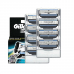 Meeste habemenuga 3-kihilised l&otilde;iketerad, raseerimiskassetid n&auml;o habemenuga raseerimisterad, mis sobivad Mache 3-ga 8pcs