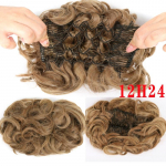 LUPU r&auml;pane lokkis s&uuml;nteetiline juuksekump Kammjuuksekang koos elastse paelaga, mis on kinnitatud naturaalsete parukate k&uuml;lge Naiste parukad Naiste juuksen&otilde;elad