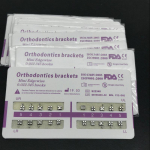 10 pakki hambaravi ortodontilised metallbreketid Mini Roth/MBT/Edgewise 022 konksud 3 4 5 Edgewise