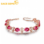 SACE GEMS tsirkoon K&auml;ev&otilde;ru Rose Gold Ladies Ehted Pulmad Promise Peokink roosa
