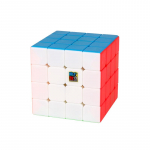 Moyu Meilong 4x4 Speed ​​Cube Magic Puzzle Strickerless 4x4x4 Neo Cubo Magico 59mm minisuuruses j&auml;&auml;tunud pinnaga m&auml;nguasjad lastele