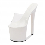 Naiste suvised k&otilde;rge kontsaga kingad Stiletto Seksikas veekindel platvorm Hate Sky High &Uuml;lik&otilde;rged sussid 1986 seeria 17 cm konts 7 cm platvorm LFD 34 valge