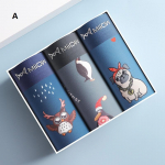 MiiOW 3tk Seksikad Meeste Aluspesu Bokserid L&uuml;hikesed p&uuml;ksid Loomade printimisega Bokserp&uuml;ksid Puuvillane Mees Bokser Pehmed Meeste Alusp&uuml;ksid Hingavad kohvrid XXXXXL