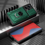 Kaardipesa liugkaamera kaitse telefoni kate Xiaomi Redmi Note 12 Pro Plus 5G 12Pro r&otilde;ngastatava hoidiku jaoks p&otilde;rutuskindel soomus&uuml;mbris Redmi Note 11 Pro 11S Redmi Note 12Pro 5G roheline