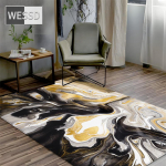 Suur must-kuldne abstraktne vaip elu- ja magamistuppa 160x200cm 1pcs