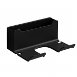 Vannitoa f&ouml;&ouml;ni hoidik, riiulikammihoidik, seinale kinnitatav alus, isekleepuv f&ouml;&ouml;nihoidik koos pistikuklambriga One Size must