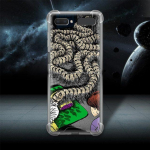 Ito Junji Horror Samsung Galaxy Z Flip3 Flip 4 5g l&auml;bipaistva turvapadja &uuml;mbris &otilde;huke kaitsekesta pehme kaanega nutitelefoni tarvikud Samsung Z Flip 5G