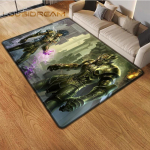 Saint Seiya Kreeka ComicCarpet K&ouml;&ouml;k Matt Sissep&auml;&auml;s Uksematt Magamistoa P&otilde;randakaunistus Elutuba Vaip Vannituba Libisemisvastane vaip 40cm x 60cm